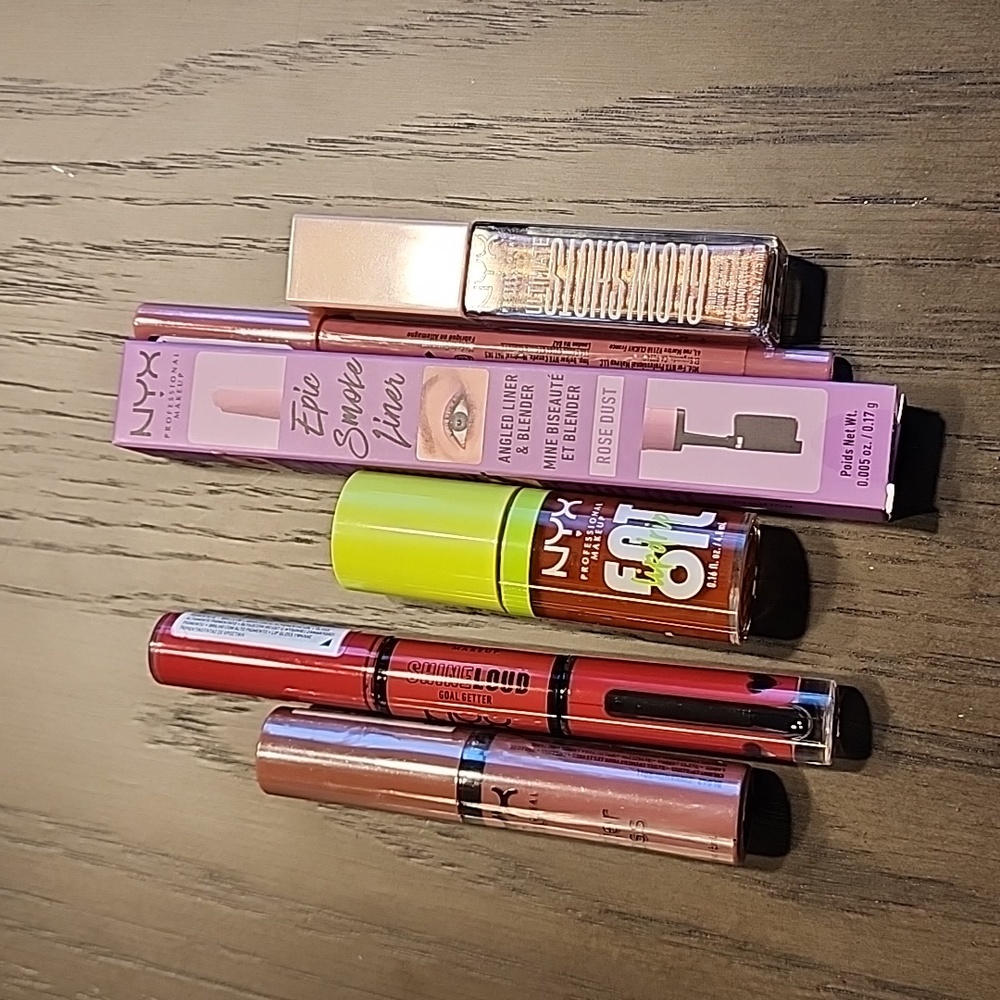 NYX 6 piece lip/eye set